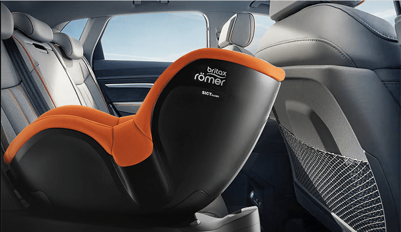 宝得适（BRITAX）儿童安全座椅0-4岁360度旋转正反调节isofix接口双面I-SIZE日落金