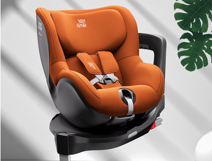 宝得适（BRITAX）儿童安全座椅0-4岁360度旋转正反调节isofix接口双面I-SIZE日落金